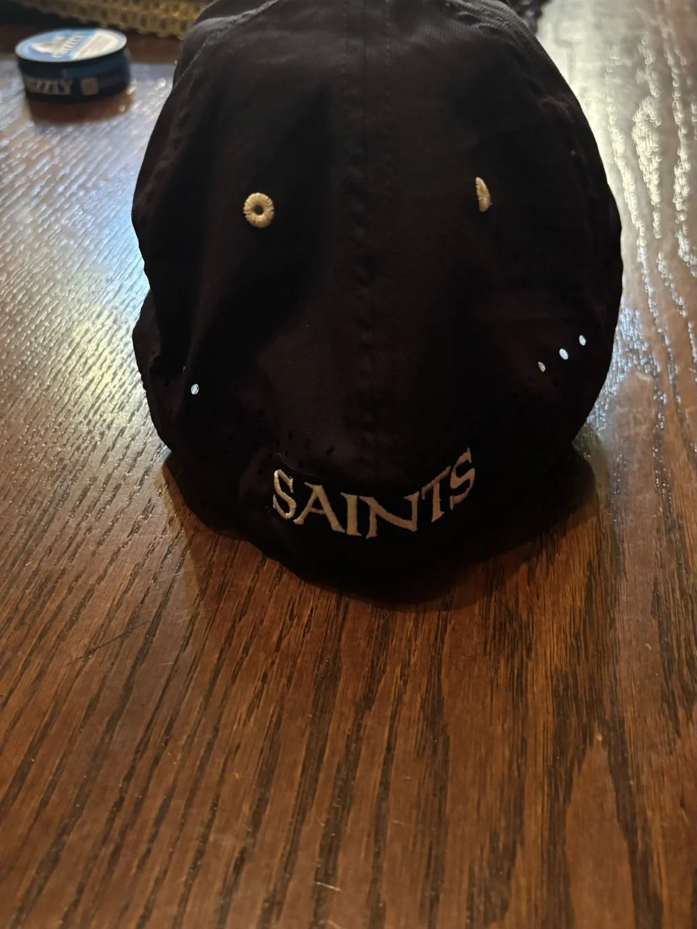 Nike Dri-FIT New Orleans Saints Fitted Hat Black Est S/M Size Tag Missing
